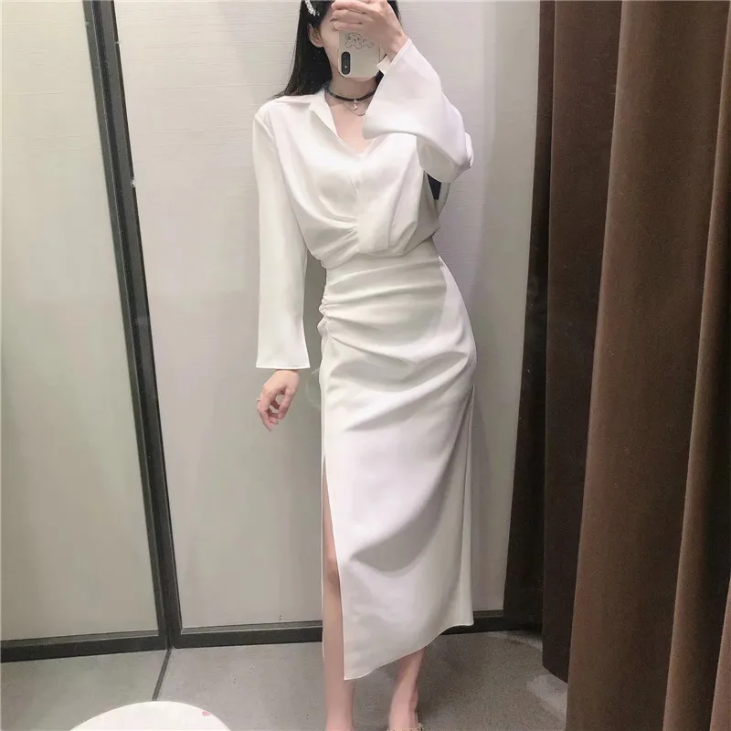 PSEEWE Women Shirt Za Green Crop Top Woman Pleats Long Sleeve Summer Blouse 2021 Ruched Elegant Blouses Fashion White Shirt 
PSEEWE Women Shirt Za Green Crop Top Woman Pleats Long Sleeve Summer Blouse 2021 Ruched Elegant Blouses Fashion White Shirt