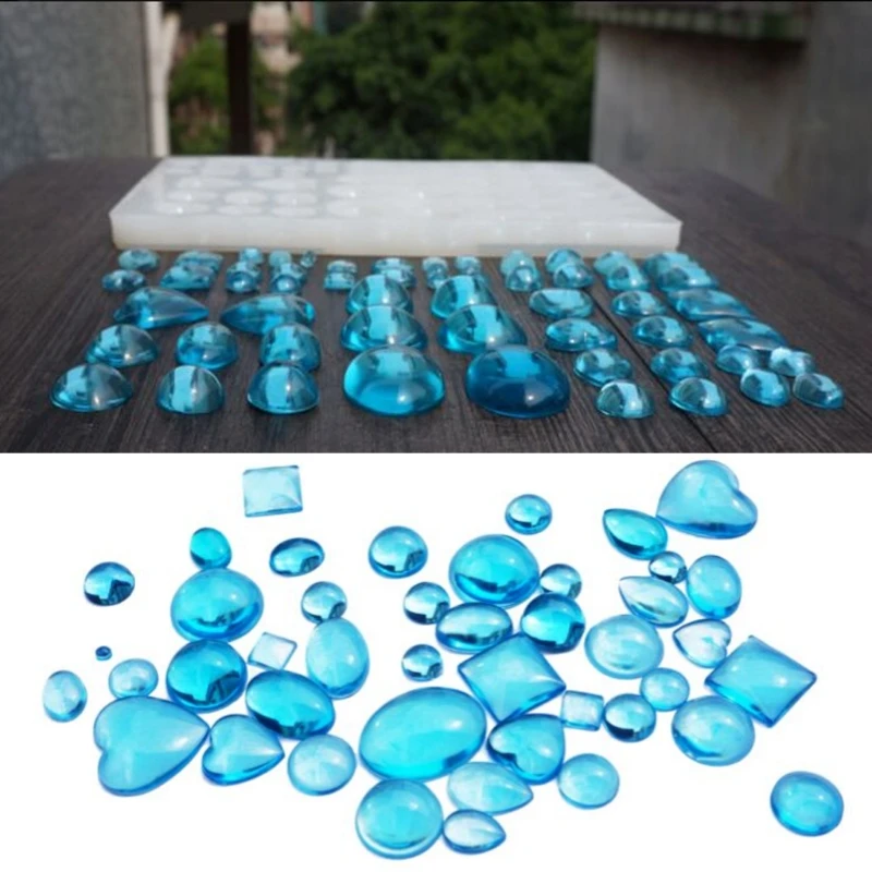 DIY Silicone Cabochon Mold Making Jewelry Pendant Resin Casting Mould Craft Tool Dried Flower Resin Decorative DIY Hand Crafts
DIY Silicone Cabochon Mold Making Jewelry Pendant Resin Casting Mould Craft Tool Dried Flower Resin Decorative DIY Hand Crafts