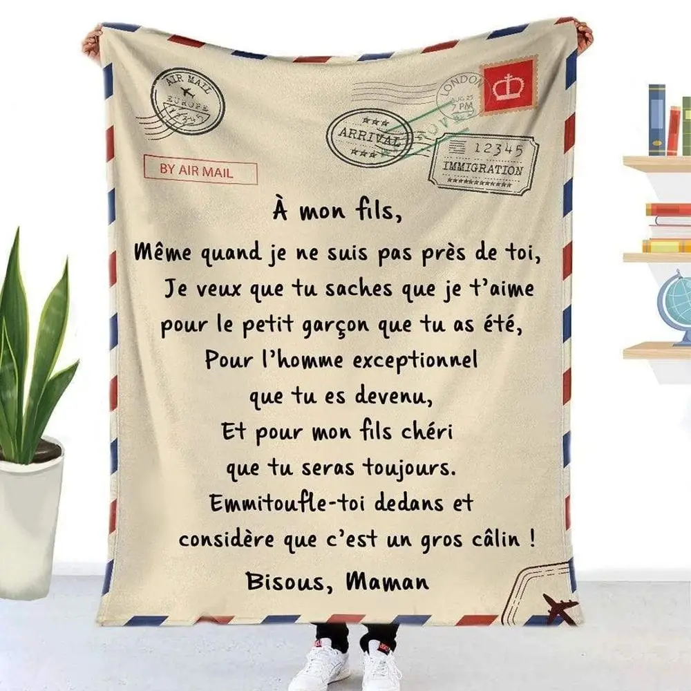 Flannel Throw Blanket Letter Printed Quilts Air Mail 3d Print Keep Warm Sofa Child Blanket Home Textiles Dreamlike Family Gift
Flannel Throw Blanket Letter Printed Quilts Air Mail 3d Print Keep Warm Sofa Child Blanket Home Textiles Dreamlike Family Gift