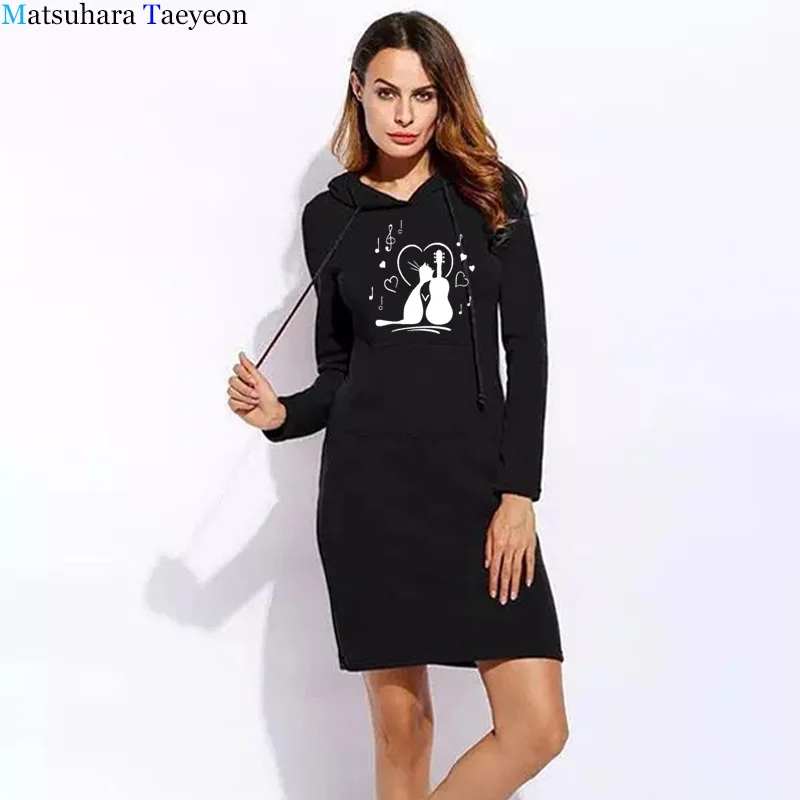 Rock Music Cats Pets print sweatshirt Dresses Woman Long Sleeve Loose Casual Plus Size Spring Vintage Ladies Pocket Dress
Rock Music Cats Pets print sweatshirt Dresses Woman Long Sleeve Loose Casual Plus Size Spring Vintage Ladies Pocket Dress