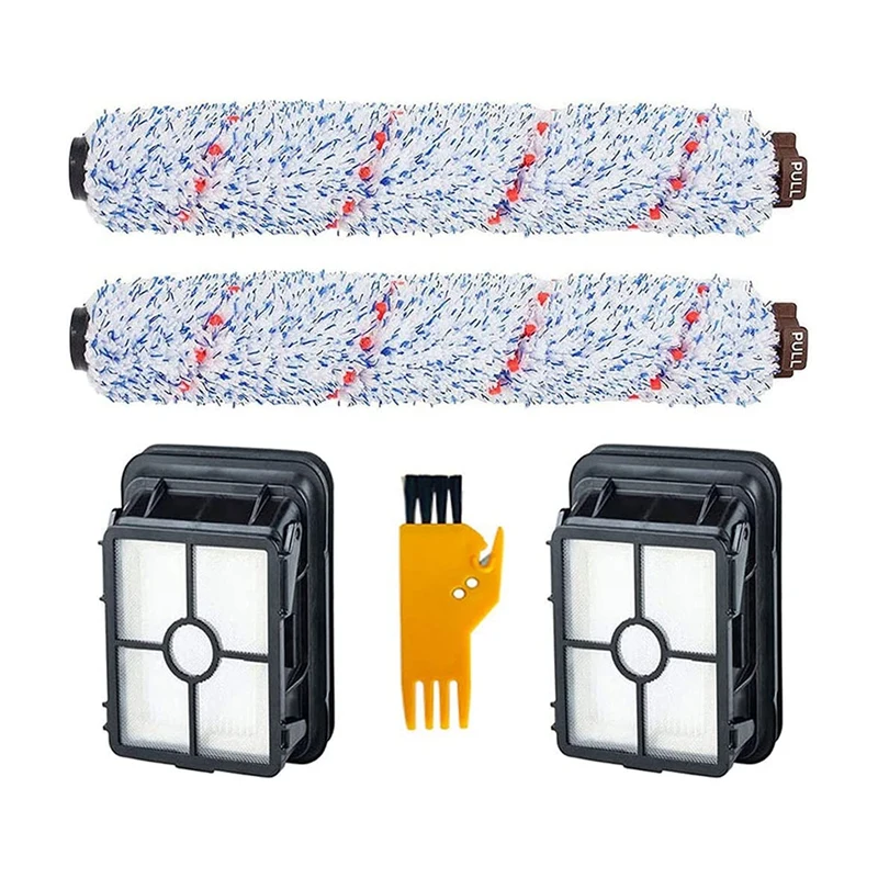 2 Pack 1868 Multi-Surface Brush Rolls and 2 Pack 1866 Filters Fits for Bissell Crosswave 1785 2306 Series Vacuum Cleaner
2 Pack 1868 Multi-Surface Brush Rolls and 2 Pack 1866 Filters Fits for Bissell Crosswave 1785 2306 Series Vacuum Cleaner