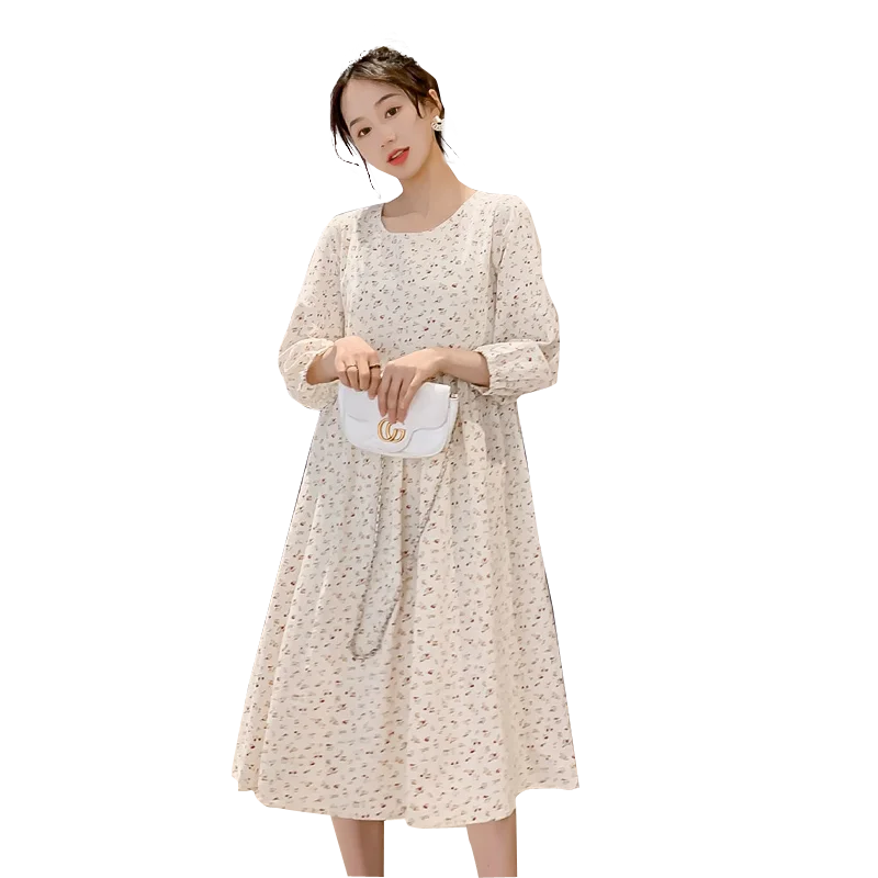 Pregnant Women Dress Korean Early Spring Set Head Fresh Flower Sweet Spicy Mom Dress
Pregnant Women Dress Korean Early Spring Set Head Fresh Flower Sweet Spicy Mom Dress