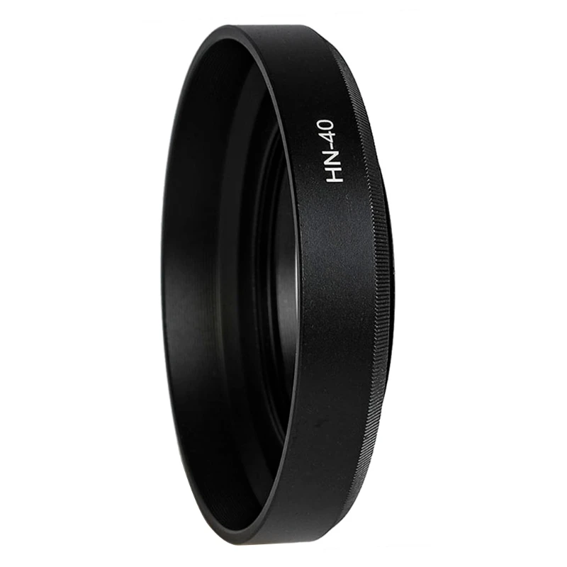 Metal Screw-in Lens Hood for -Nikon Z DX 16-50mm f/3.5-6.3 VR, Replace HN-40 Lense Hood, Compatible with 46mm Cap
Metal Screw-in Lens Hood for -Nikon Z DX 16-50mm f/3.5-6.3 VR, Replace HN-40 Lense Hood, Compatible with 46mm Cap