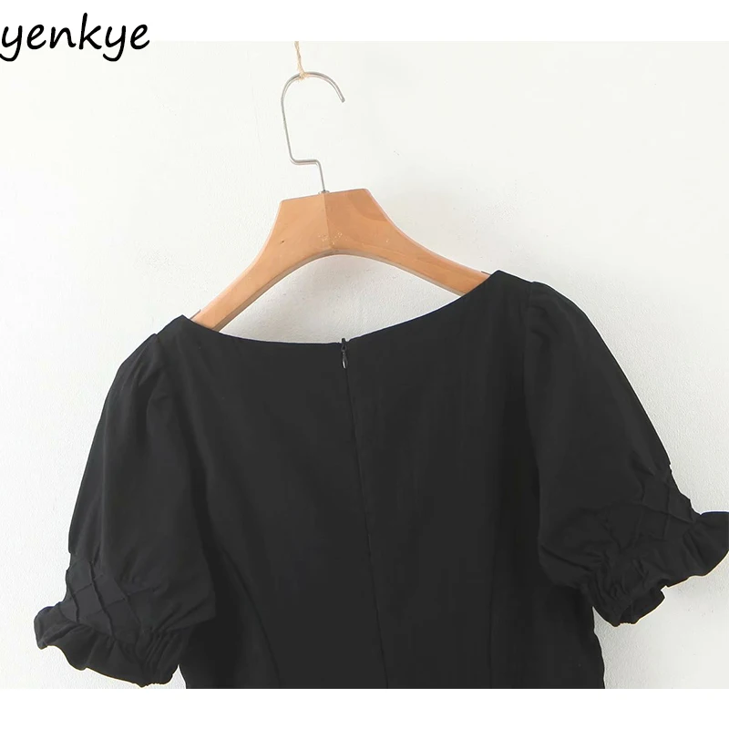 Vintage Black Dress Women Sexy V Neck Short Sleeve A-line Slim Dress Elegant Lady Summer Mini Short Sundress vestido XDS6727
Vintage Black Dress Women Sexy V Neck Short Sleeve A-line Slim Dress Elegant Lady Summer Mini Short Sundress vestido XDS6727