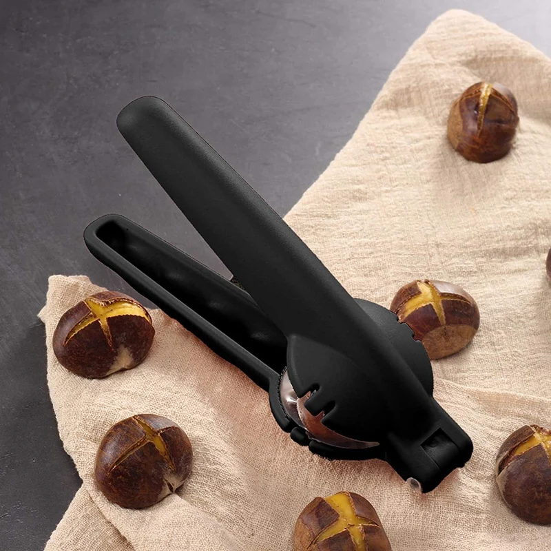 Stainless Steel Walnut Nuts Chestnut Cutter Opener for Home Office Restaurant for Kitchen Home,Black
Stainless Steel Walnut Nuts Chestnut Cutter Opener for Home Office Restaurant for Kitchen Home,Black