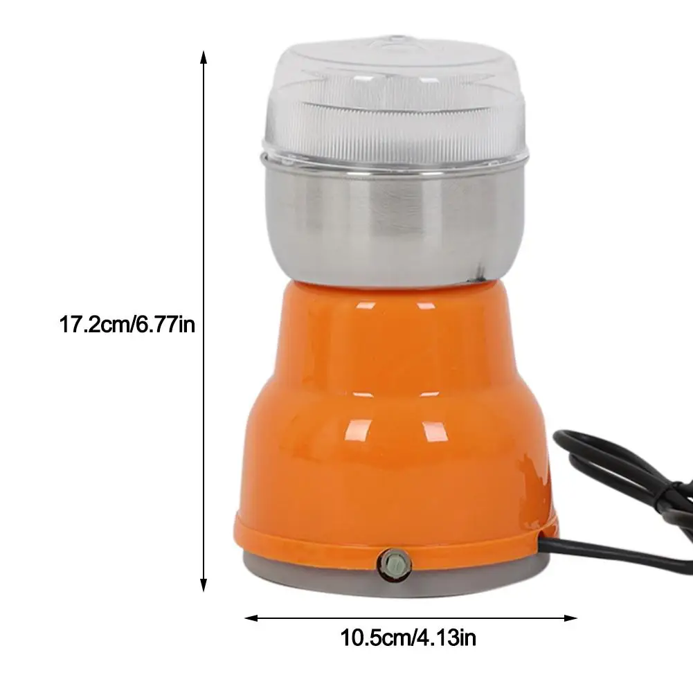 Electric Stainless Steel Coffee Bean Grinder Home Grinding Milling Machine Coffee Accessories-Eu Plug Coffee Grinder
Electric Stainless Steel Coffee Bean Grinder Home Grinding Milling Machine Coffee Accessories-Eu Plug Coffee Grinder