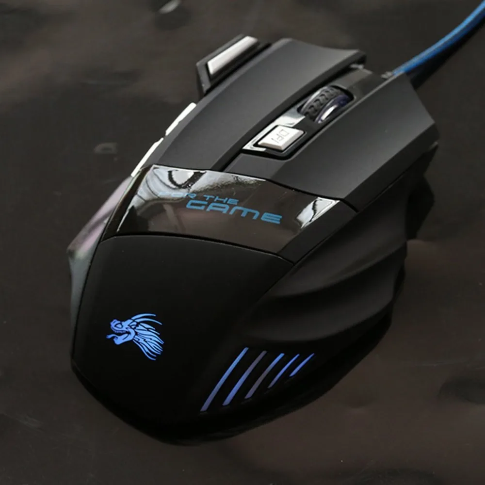 High Quality Professional Wired Gaming Mouse 7 Button 5500 DPI LED Optical USB Wired Computer Game Mouse Mice Cable Mouse
High Quality Professional Wired Gaming Mouse 7 Button 5500 DPI LED Optical USB Wired Computer Game Mouse Mice Cable Mouse