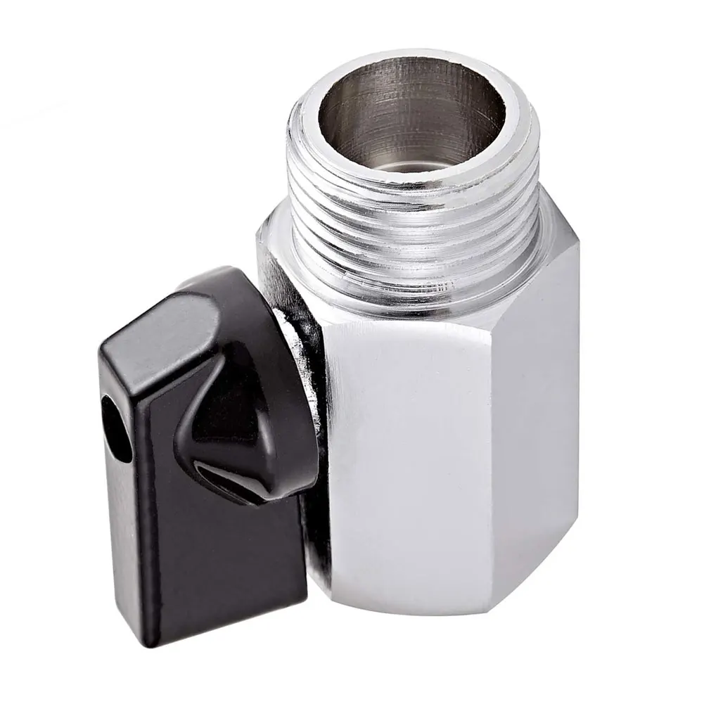 2PCS New Mini Ball Valve Brass 1/2inch NPT Female Male Thread with Aluminium Switch Handle for Air Liquid Water Shut Off Valves
2PCS New Mini Ball Valve Brass 1/2inch NPT Female Male Thread with Aluminium Switch Handle for Air Liquid Water Shut Off Valves