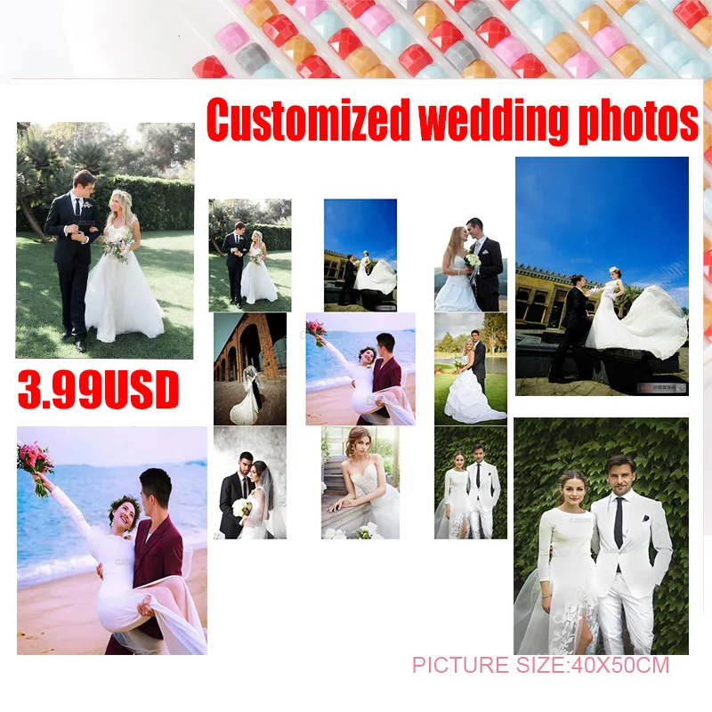 Custom Figure Diamond Painting Newly-Weds Beautiful Wedding Photo European Style Adult Bridal Chamber Background Decoration
Custom Figure Diamond Painting Newly-Weds Beautiful Wedding Photo European Style Adult Bridal Chamber Background Decoration