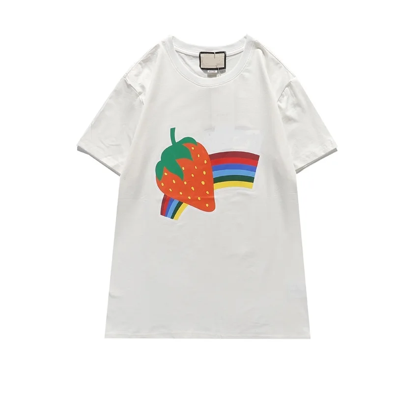 New designer Summer Men/Women Strawberry t-shirts Casual Short Sleeve luxury T-Shirts Tops Tee Shirt
New designer Summer Men/Women Strawberry t-shirts Casual Short Sleeve luxury T-Shirts Tops Tee Shirt
