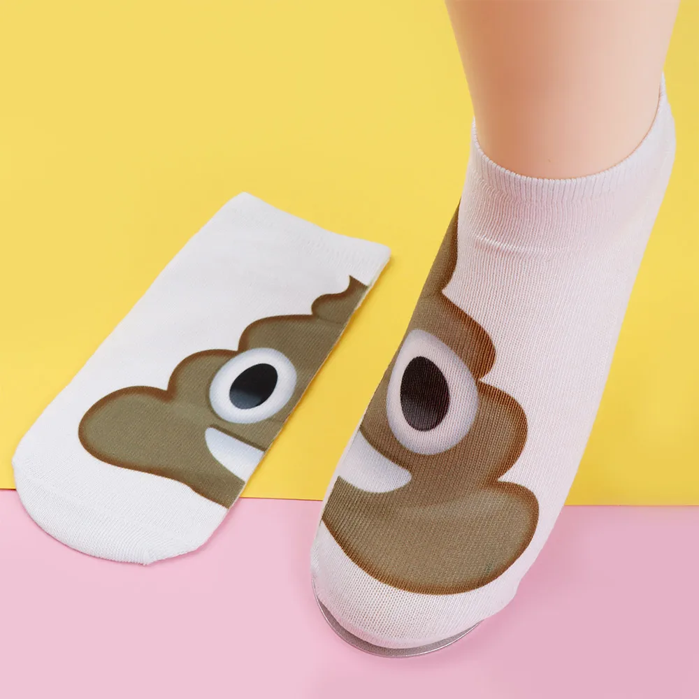 1 Pair Funny 3D Printed Shit Poop Printed Women Sock Low Cut Ankle Sock Casual Sock
1 Pair Funny 3D Printed Shit Poop Printed Women Sock Low Cut Ankle Sock Casual Sock