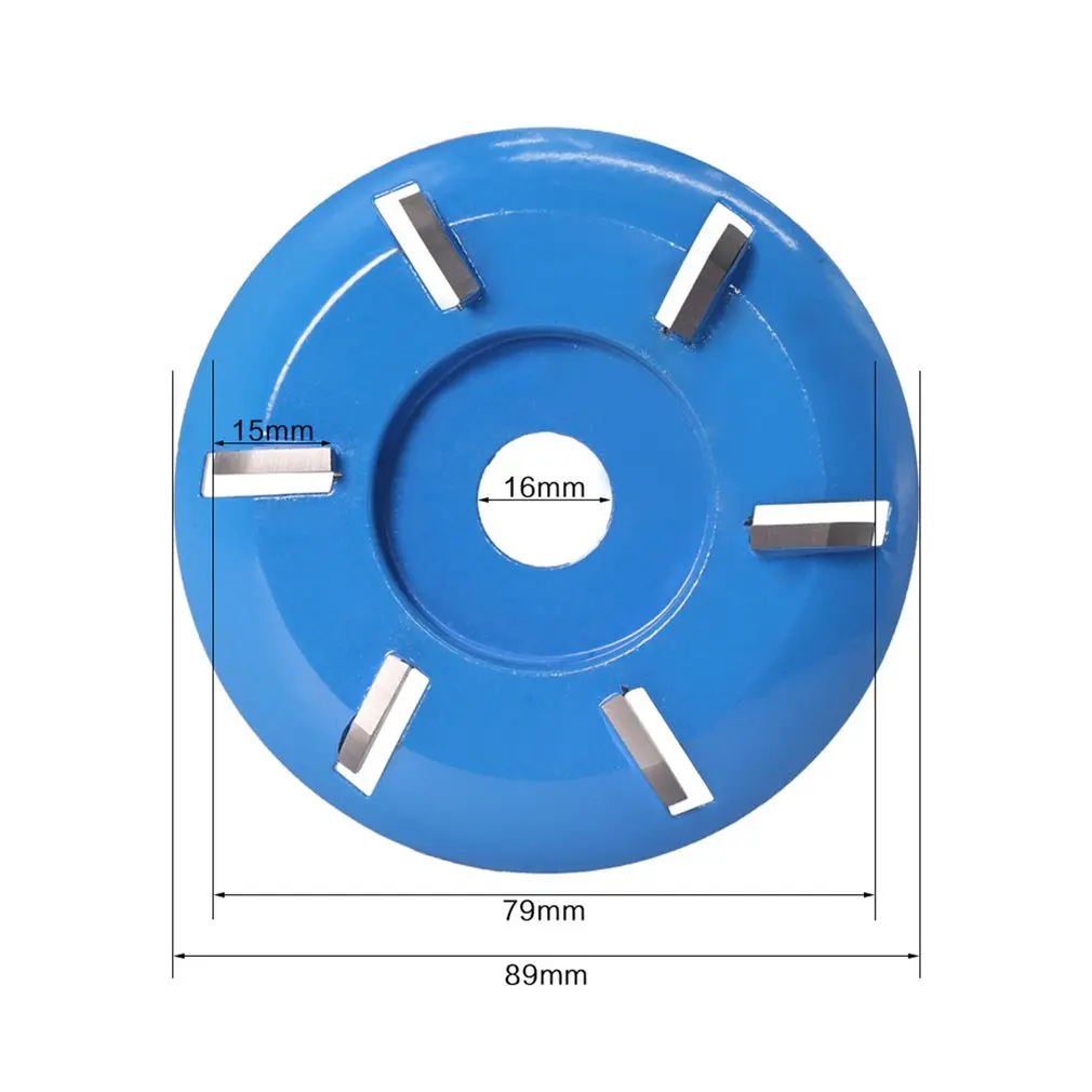 Three/Six Teeth Power Wood Carving Cutter Disc Milling Set 90mm Diameter 16mm Bore Milling Cutter for Angle Grinder Kit
Three/Six Teeth Power Wood Carving Cutter Disc Milling Set 90mm Diameter 16mm Bore Milling Cutter for Angle Grinder Kit