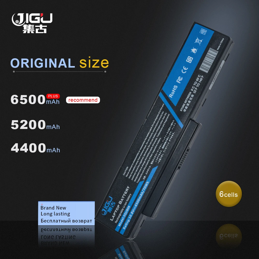 

JIGU 3UR18650-2-T0182 Laptop Battery For FUJITSU Amilo Li3710 Li3910 Li3560 Pi3560 Pi3660 SQU-809-F01 SQU-809-F02