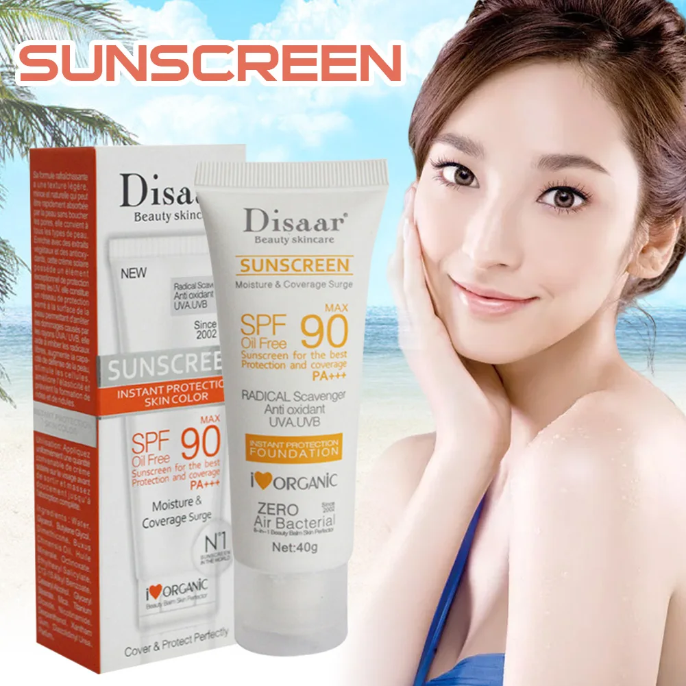 Summer Sunscreen Water Resistant Non-Greasy Sunscreen Lotion SPF90PA++ Moisturizing Sun Protection Lotion, 3 Fl. Oz
Summer Sunscreen Water Resistant Non-Greasy Sunscreen Lotion SPF90PA++ Moisturizing Sun Protection Lotion, 3 Fl. Oz