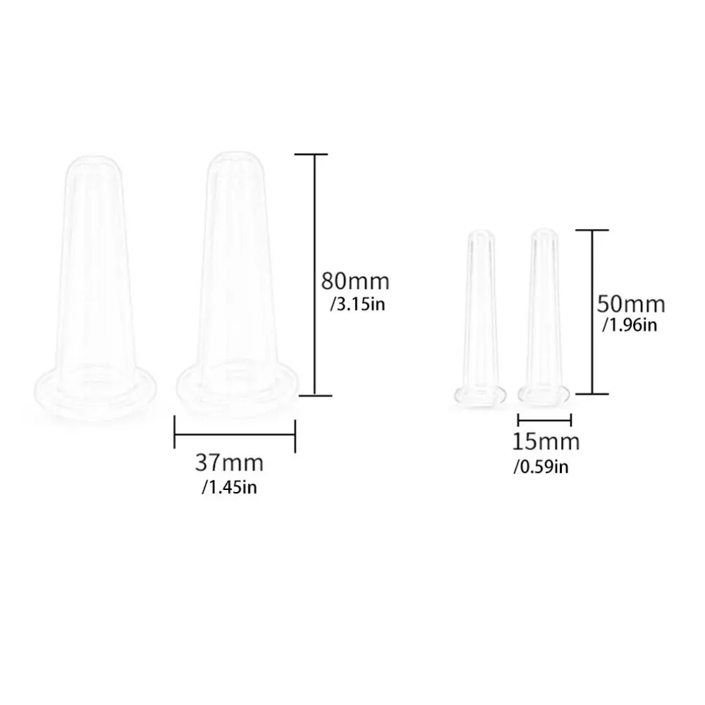 4PCS/SET Strong Suction Silicone Body Massager Vacuum Cupping Cups Anti Cellulite Vacuum Cupping Cup
4PCS/SET Strong Suction Silicone Body Massager Vacuum Cupping Cups Anti Cellulite Vacuum Cupping Cup