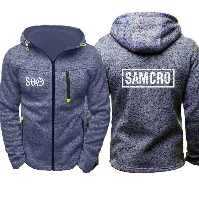 SOA Sons of anarchy the child new Fashion SAMCRO Men Sportswear Zipper Hoodies Male Casual Sweatshirt Fleece Hip Hop
SOA Sons of anarchy the child new Fashion SAMCRO Men Sportswear Zipper Hoodies Male Casual Sweatshirt Fleece Hip Hop