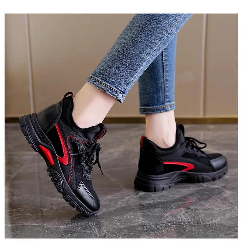 2021 Women's Sports Shoes New Mesh Breathable Vulcanized Shoes Women's Shoes Thick-soled Sports Shoes Running Casual Shoes Women
2021 Women's Sports Shoes New Mesh Breathable Vulcanized Shoes Women's Shoes Thick-soled Sports Shoes Running Casual Shoes Women