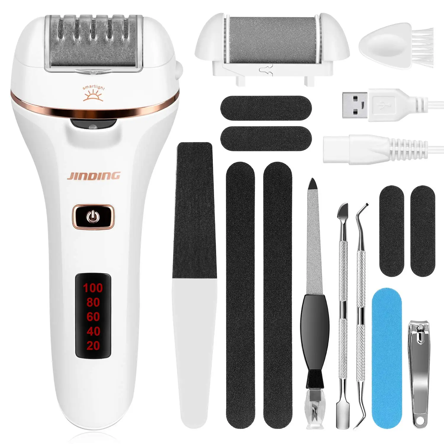 12PCS Charged Electric Foot File for Heels Grinding Pedicure Tools Professional Foot Care Tool Dead Hard Skin Callus Remover 
12PCS Charged Electric Foot File for Heels Grinding Pedicure Tools Professional Foot Care Tool Dead Hard Skin Callus Remover