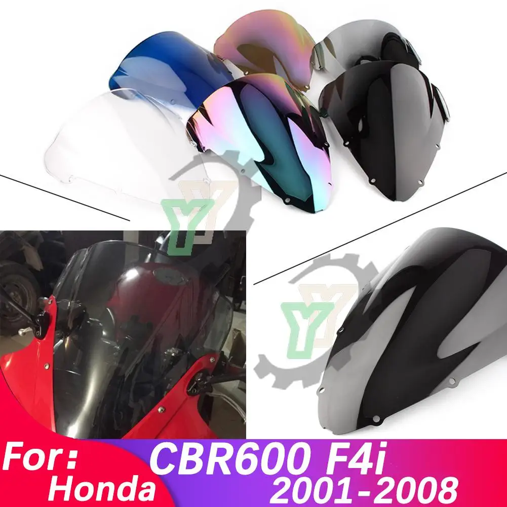 CBR 600 Cafe racer мотоциклетный ветрозащитный экран ветрового стекла для HONDA CBR600 F4i 2001 2002
