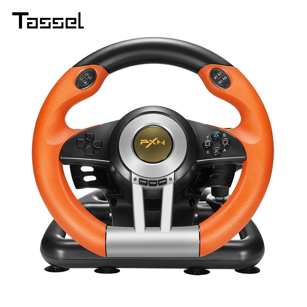 PXN V3II Racing Game Steering Wheel USB Vibration Dual Motor with Foldable Pedal For PC/PS3/4/Xbox -One/Switch Profressional Ste
PXN V3II Racing Game Steering Wheel USB Vibration Dual Motor with Foldable Pedal For PC/PS3/4/Xbox -One/Switch Profressional Ste