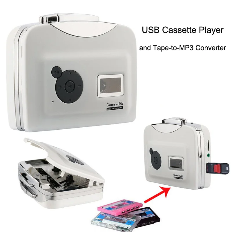 EZCAP 230 USB Cassette Capture to MP3 Walkman Tape PC MP3 Music Audio Converter Recorder Player Save File to USB Flash EZCAP230
EZCAP 230 USB Cassette Capture to MP3 Walkman Tape PC MP3 Music Audio Converter Recorder Player Save File to USB Flash EZCAP230
