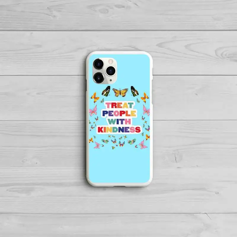 Treat People With Kindness Phone Case Candy Color White for iPhone 11 pro XS MAX 8 7 6 6S Plus X 5S SE 2020 XR
Treat People With Kindness Phone Case Candy Color White for iPhone 11 pro XS MAX 8 7 6 6S Plus X 5S SE 2020 XR