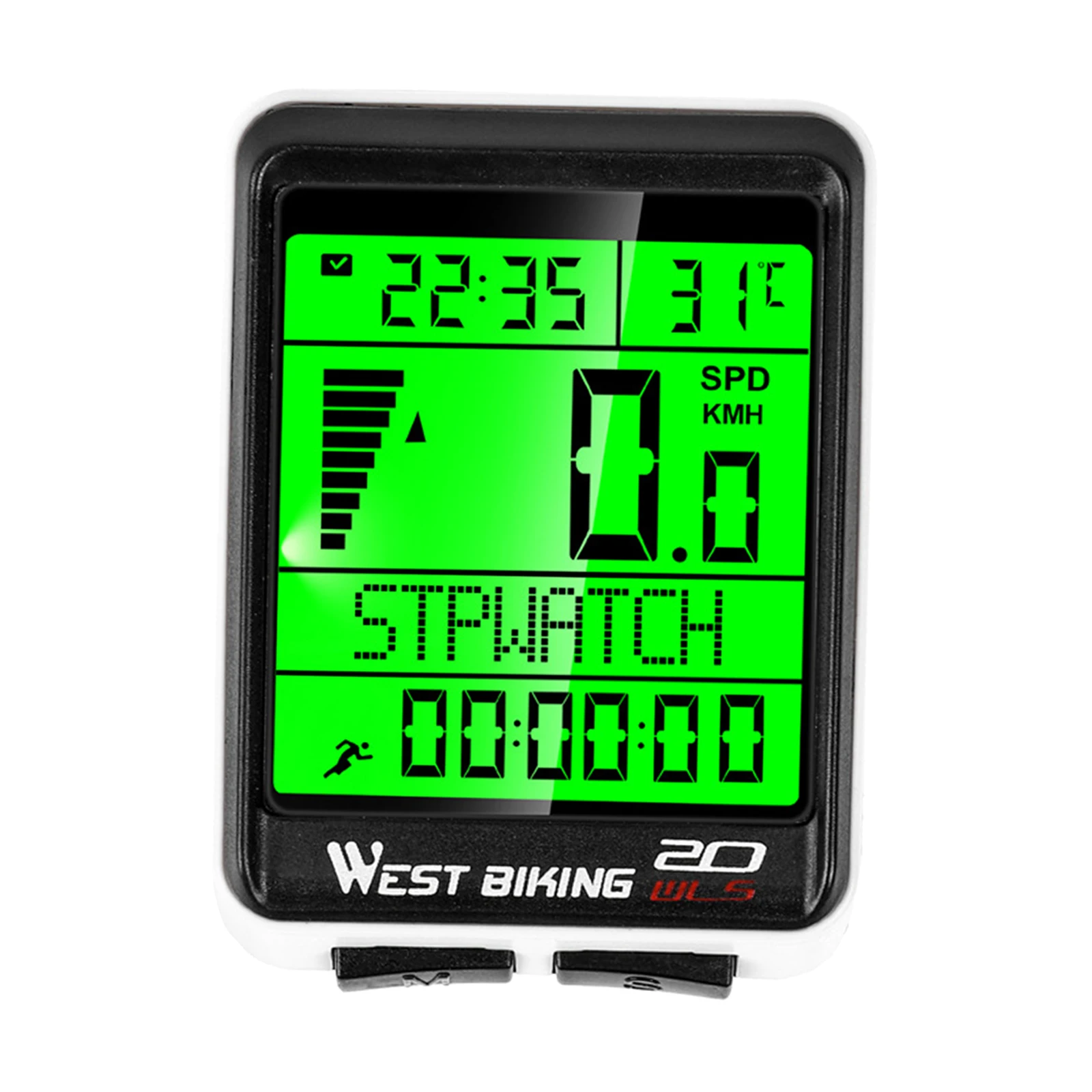 Bike Computer, Wireless Bicycle Speedometer Bike Odometer Cycling Multi Function Waterproof LCD Display with Backlight
Bike Computer, Wireless Bicycle Speedometer Bike Odometer Cycling Multi Function Waterproof LCD Display with Backlight