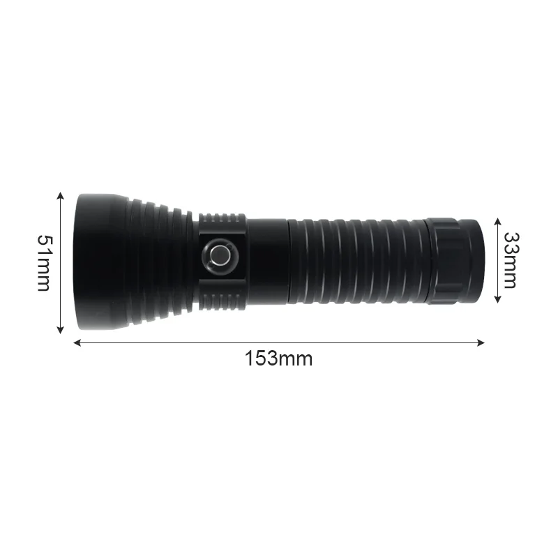 4000LM Diving Flashlight Professional Dive Light Underwater 100M IPX8 Waterproof USB Battery LED White Fill Light Torch Lantern
4000LM Diving Flashlight Professional Dive Light Underwater 100M IPX8 Waterproof USB Battery LED White Fill Light Torch Lantern