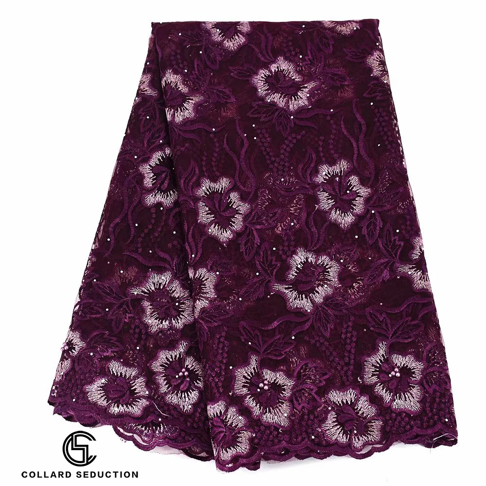 CS African Lace Fabric High Quality French Lace Fabric Diy Exquisite Lace Embroidery With Stones Wedding Dress
CS African Lace Fabric High Quality French Lace Fabric Diy Exquisite Lace Embroidery With Stones Wedding Dress