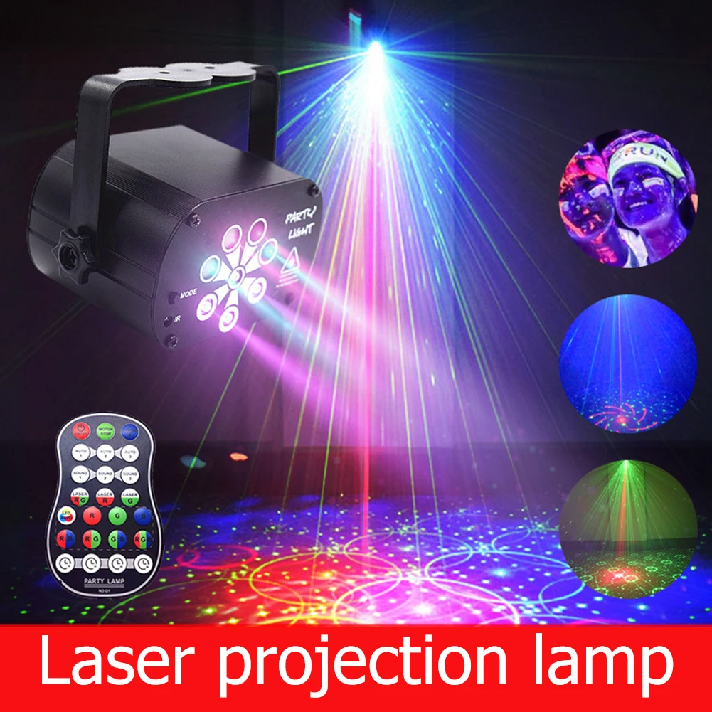60/12 Patterns Mini DJ Disco Light Party Stage Lighting Effect Voice Control USB Laser Projector Strobe Lamp for Home Dance Bar
60/12 Patterns Mini DJ Disco Light Party Stage Lighting Effect Voice Control USB Laser Projector Strobe Lamp for Home Dance Bar