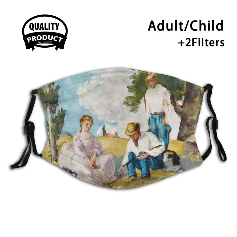 Paul CéZanne , Picnic On A Riverbank ( Ca. 1873–74 ) . Frech Fine Art. Reusable Mouth Mask Washable Filter Anti Dust Face
Paul CéZanne , Picnic On A Riverbank ( Ca. 1873–74 ) . Frech Fine Art. Reusable Mouth Mask Washable Filter Anti Dust Face