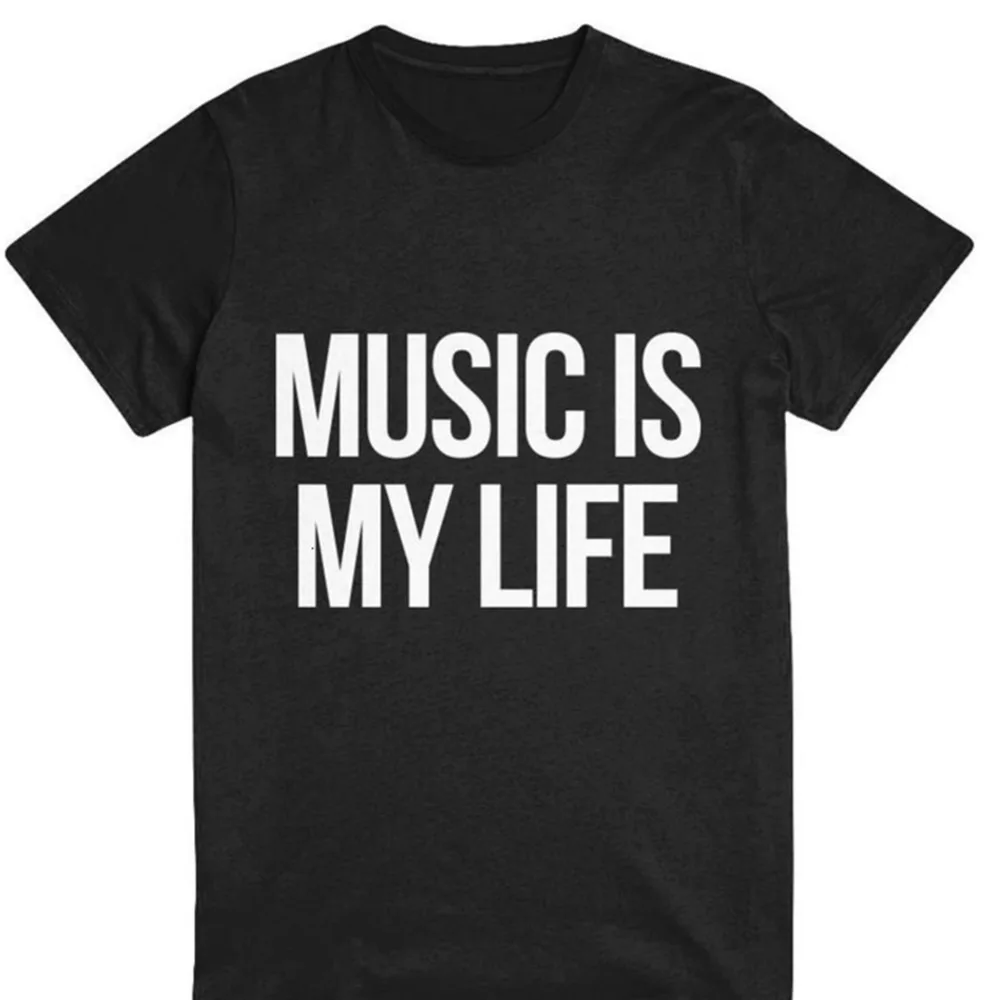 Music Is My Life Letters Print Women T Shirt Casual Funny Shirt For Lady Black Top Tee Hipster Print Tshirt Ins ZOYV
Music Is My Life Letters Print Women T Shirt Casual Funny Shirt For Lady Black Top Tee Hipster Print Tshirt Ins ZOYV