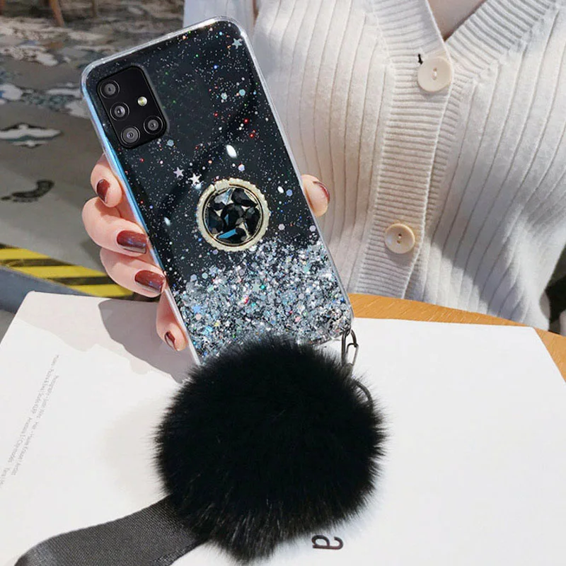 For Samsung Galaxy Note 20 Ultra Case Bling Glitter Ring Stand Cover Samsung Galaxy Note 9 10 Plus Phone Case With Hairball Capa
For Samsung Galaxy Note 20 Ultra Case Bling Glitter Ring Stand Cover Samsung Galaxy Note 9 10 Plus Phone Case With Hairball Capa