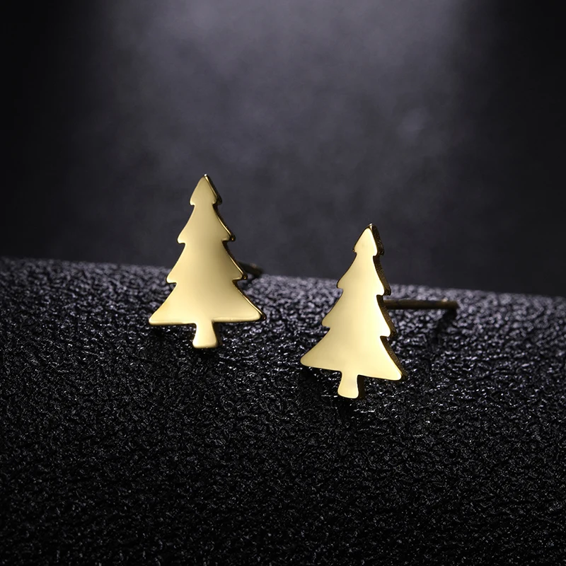 Sipuris Cute Small Christmas Tree Stud Earrings For Women Girls Sliver Gold Black Color Earrings 2020 Temperament Jewelry
Sipuris Cute Small Christmas Tree Stud Earrings For Women Girls Sliver Gold Black Color Earrings 2020 Temperament Jewelry