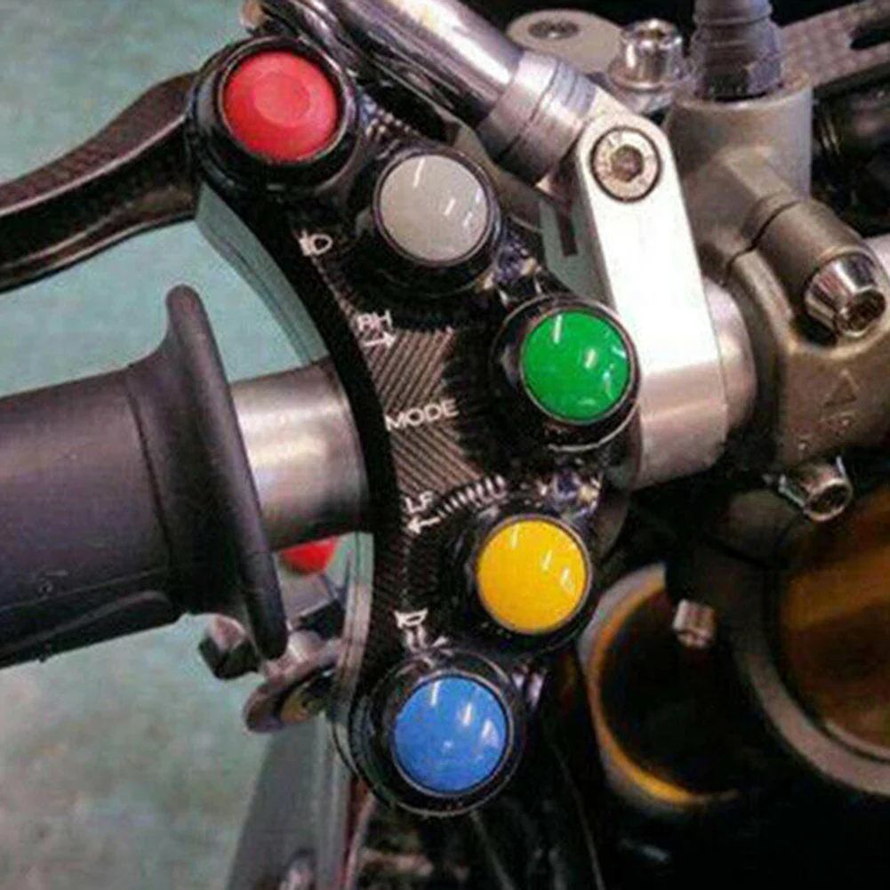 Motorcycle Parts 7/8" Universal 7-Button Handlebar Mount Headlight Turn Signal Fog Lights Horn ON/OFF Start Kill Switch
Motorcycle Parts 7/8" Universal 7-Button Handlebar Mount Headlight Turn Signal Fog Lights Horn ON/OFF Start Kill Switch