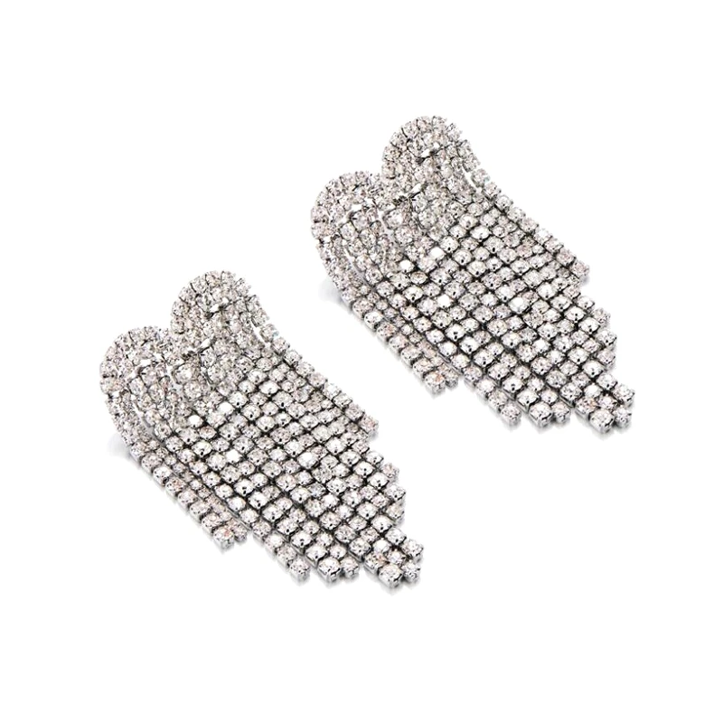 Japan and South Korea Internet Hot Exaggerated Long Tassel Rhinestone Love Heart Earrings Cold Wind Temperament Vacation Party
Japan and South Korea Internet Hot Exaggerated Long Tassel Rhinestone Love Heart Earrings Cold Wind Temperament Vacation Party