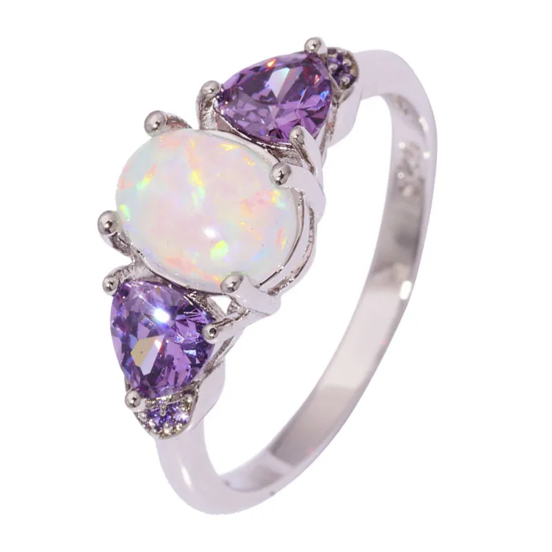 Luxury Silver Color Purple Crystal Zircon Opal Female Ring for Women Girl Party Wedding Jewelry Accessories Size 6-10
Luxury Silver Color Purple Crystal Zircon Opal Female Ring for Women Girl Party Wedding Jewelry Accessories Size 6-10