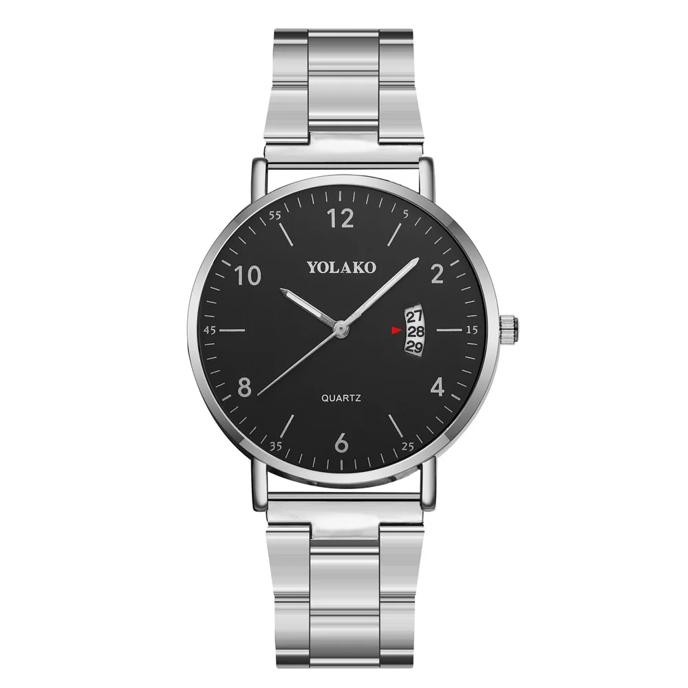 Wish Hot Selling Men's Calendar Quartz Watch Simple Digital Scale Alloy Steel Band Men's Watch Fashion Steel Watch
Wish Hot Selling Men's Calendar Quartz Watch Simple Digital Scale Alloy Steel Band Men's Watch Fashion Steel Watch