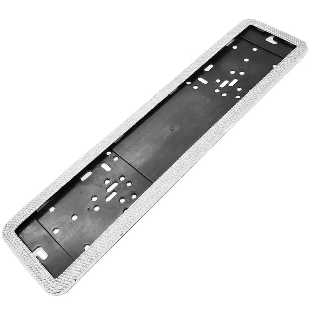 Car European License Plate Frame Crystal Diamonds Alloy Steel European Number Plate Holder Front and Rear Plate
Car European License Plate Frame Crystal Diamonds Alloy Steel European Number Plate Holder Front and Rear Plate
