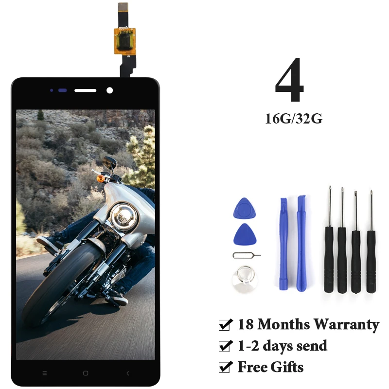 1pc 5 inch high copy Quality For Redmi 4 Replacement LCD Screen Standard Version/ Prime Pro Version Digitizer Assembly Display
1pc 5 inch high copy Quality For Redmi 4 Replacement LCD Screen Standard Version/ Prime Pro Version Digitizer Assembly Display