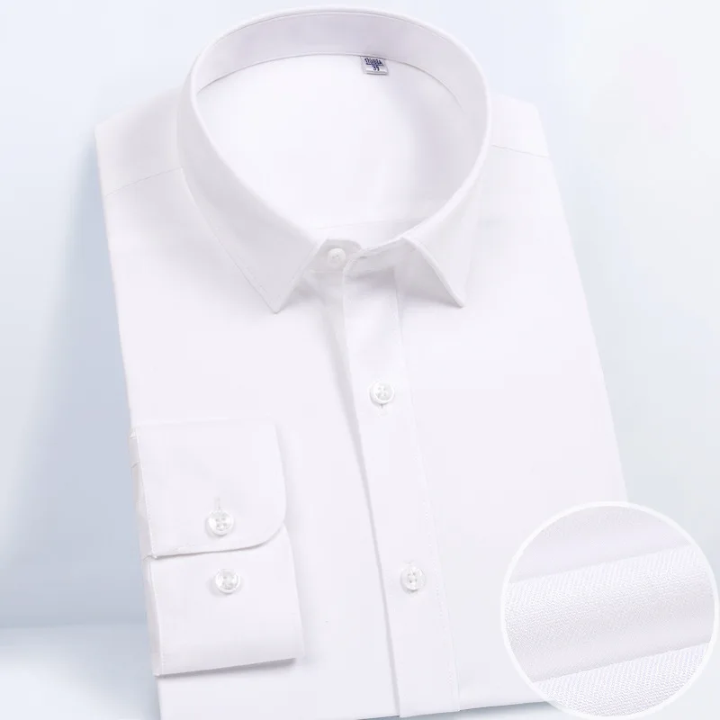 Men's Shirt New 80s double strand combed cotton blue and white shirt men's long sleeve professional dress customization
Men's Shirt New 80s double strand combed cotton blue and white shirt men's long sleeve professional dress customization