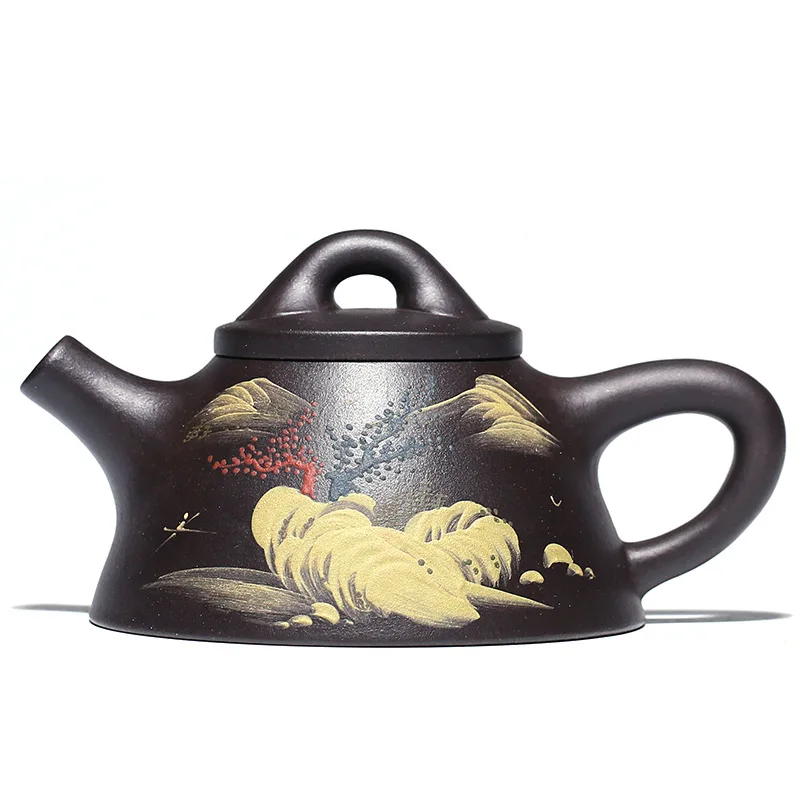 Yixing original mine famous Zisha teapot full manual mountain view Bawang shipao teapot 190ml clay painting kungfu tea set
Yixing original mine famous Zisha teapot full manual mountain view Bawang shipao teapot 190ml clay painting kungfu tea set