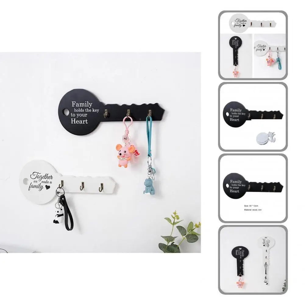 1 Set Key Holder Great Decorative Key Wall Organizer Hook Set Eye-catching Simple Installation Key Hook
1 Set Key Holder Great Decorative Key Wall Organizer Hook Set Eye-catching Simple Installation Key Hook