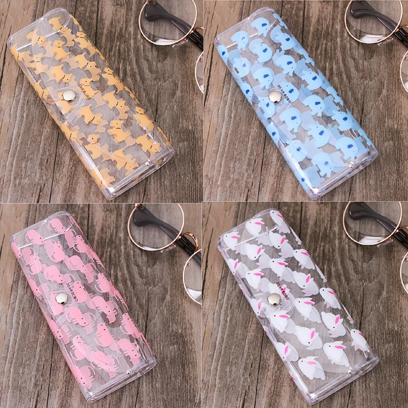 Cartoon Cute Travel Women Transparent PVC Eye Glasses Box Bag Case Protection Holder Carry Box Eyewear Accessories Animal
Cartoon Cute Travel Women Transparent PVC Eye Glasses Box Bag Case Protection Holder Carry Box Eyewear Accessories Animal