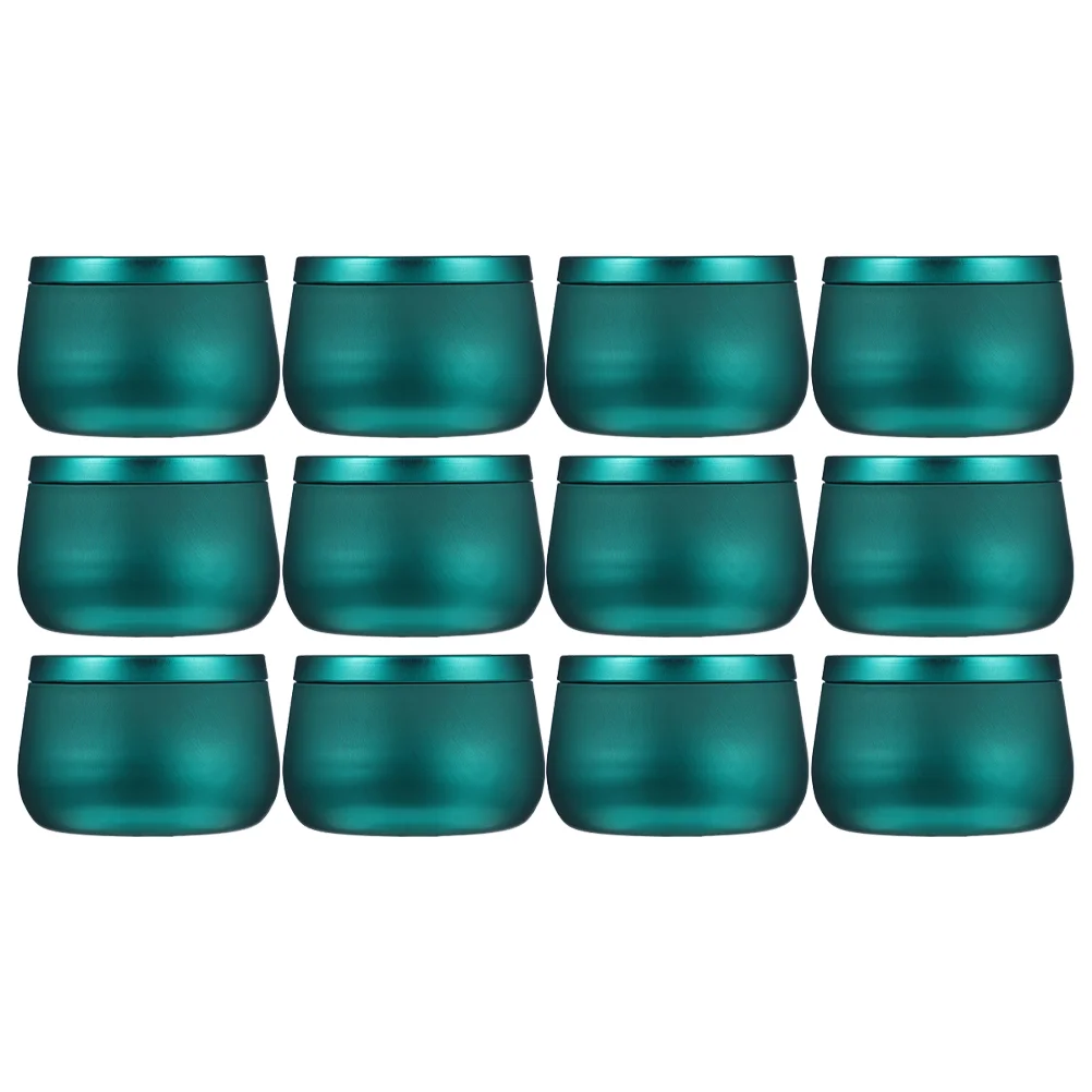 12pcs Tea Storage Can Round Candle Candy Storage Box Craft Beads Jewelry Canister 
12pcs Tea Storage Can Round Candle Candy Storage Box Craft Beads Jewelry Canister