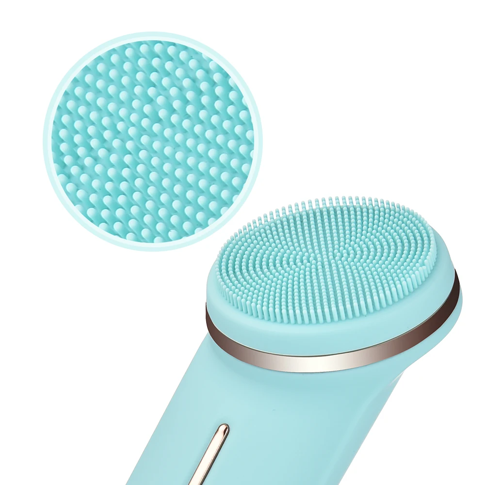 Electric Facial Cleansing Brush Silicone Sonic Vibration Waterproof Deep Pore Cleaning Skin Massager Face Pore Clean Care
Electric Facial Cleansing Brush Silicone Sonic Vibration Waterproof Deep Pore Cleaning Skin Massager Face Pore Clean Care