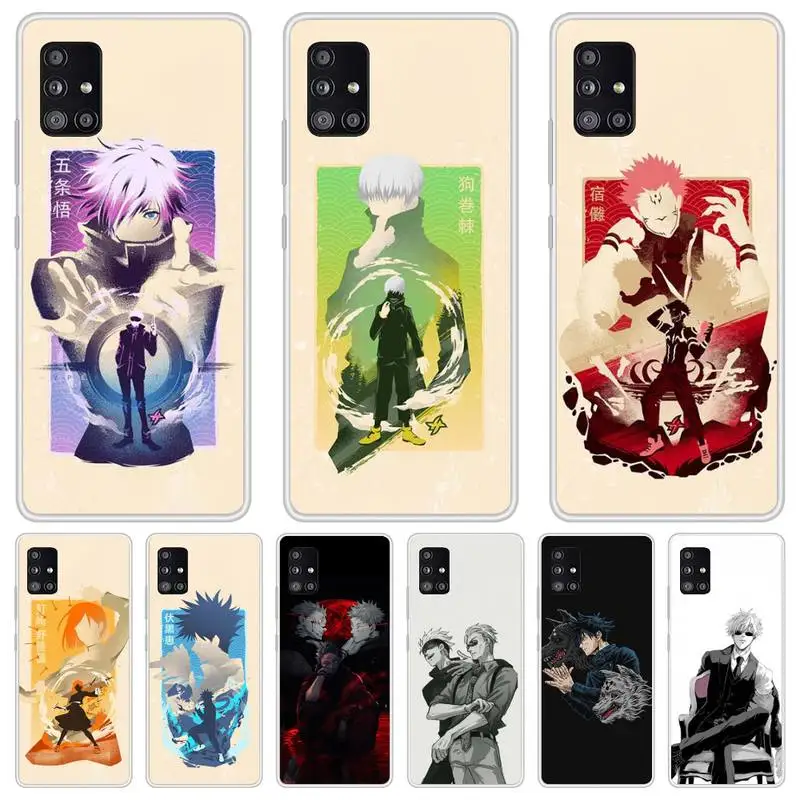 Крутой чехол Jujustu Kaisen для телефона Samsung Galaxy S9 S10 Plus S10E S20FE A71 A51 A21S, прозрачный силиконовый чехол для телефона
Крутой чехол Jujustu Kaisen для телефона Samsung Galaxy S9 S10 Plus S10E S20FE A71 A51 A21S, прозрачный силиконовый чехол для телефона