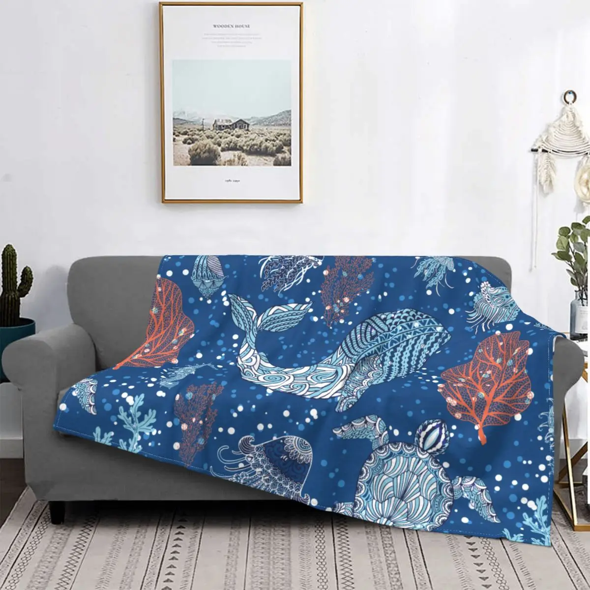 Unterwasser Kreaturen Flanell Decke Whale Seepferdchen Quallen Cartoon-Muster Super Werfen Decke für Zu Hause 150*200cm Teppich
Unterwasser Kreaturen Flanell Decke Whale Seepferdchen Quallen Cartoon-Muster Super Werfen Decke für Zu Hause 150*200cm Teppich