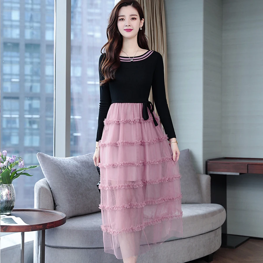 Spring Summer Vintage Plus Size Sexy Dress 2021 Korean New Pink Chiffon Sundress Classy Women Bodycon Party Full Sleeve Vestidos
Spring Summer Vintage Plus Size Sexy Dress 2021 Korean New Pink Chiffon Sundress Classy Women Bodycon Party Full Sleeve Vestidos