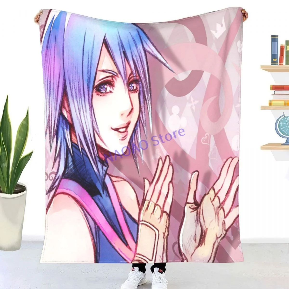 Kingdom Hearts - Aqua Art Throw Blanket Sheets On The Bed, Blanket On The Sofa, Decorative Lattice Bedspreads, Sofa Covers
Kingdom Hearts - Aqua Art Throw Blanket Sheets On The Bed, Blanket On The Sofa, Decorative Lattice Bedspreads, Sofa Covers
